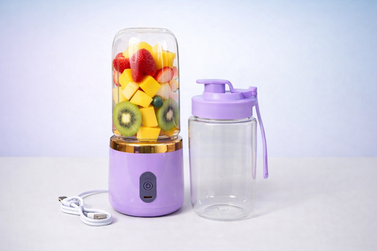Portable USB Rechargeable Juicer Blender – Mini Smoothie Maker for Travel, Gym & Home