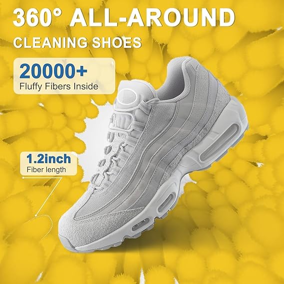 Washing Machine Shoe Cleaning Bag – Reusable Zippered Shoe Wash & Dry Protector