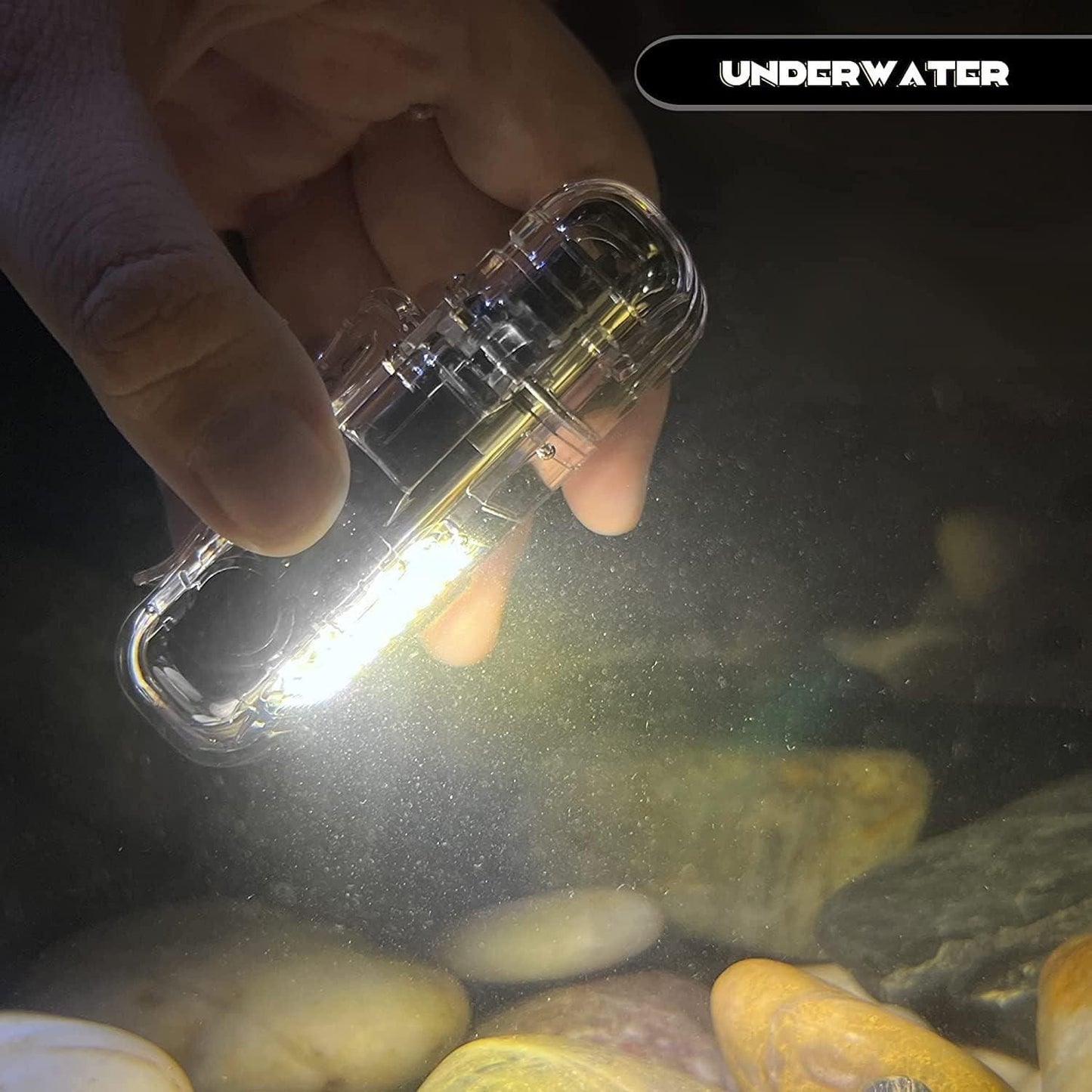 Ultra-Bright Mini LED Keychain Flashlight – USB Rechargeable, Waterproof Emergency Pocket Torch