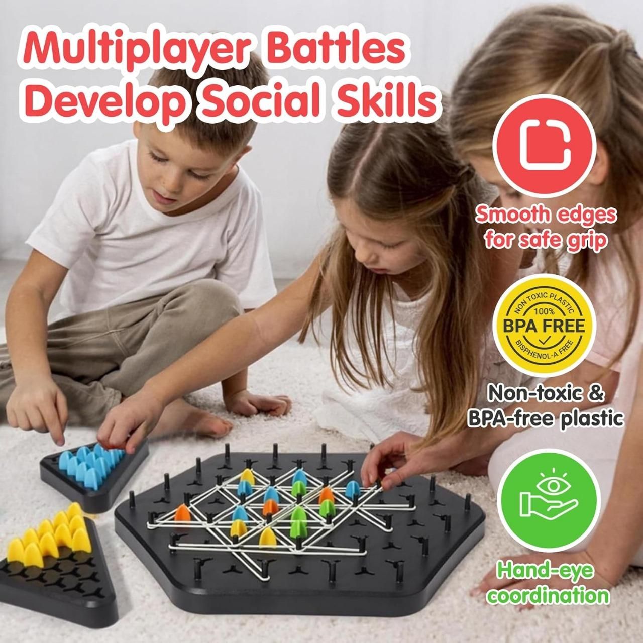 Kids Logic Puzzle Board Game – Fun & Educational Brain Training Toy