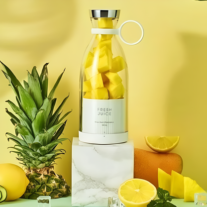 Portable Electric Mini Juicer Bottle – Fresh Juice Anytime, Anywhere