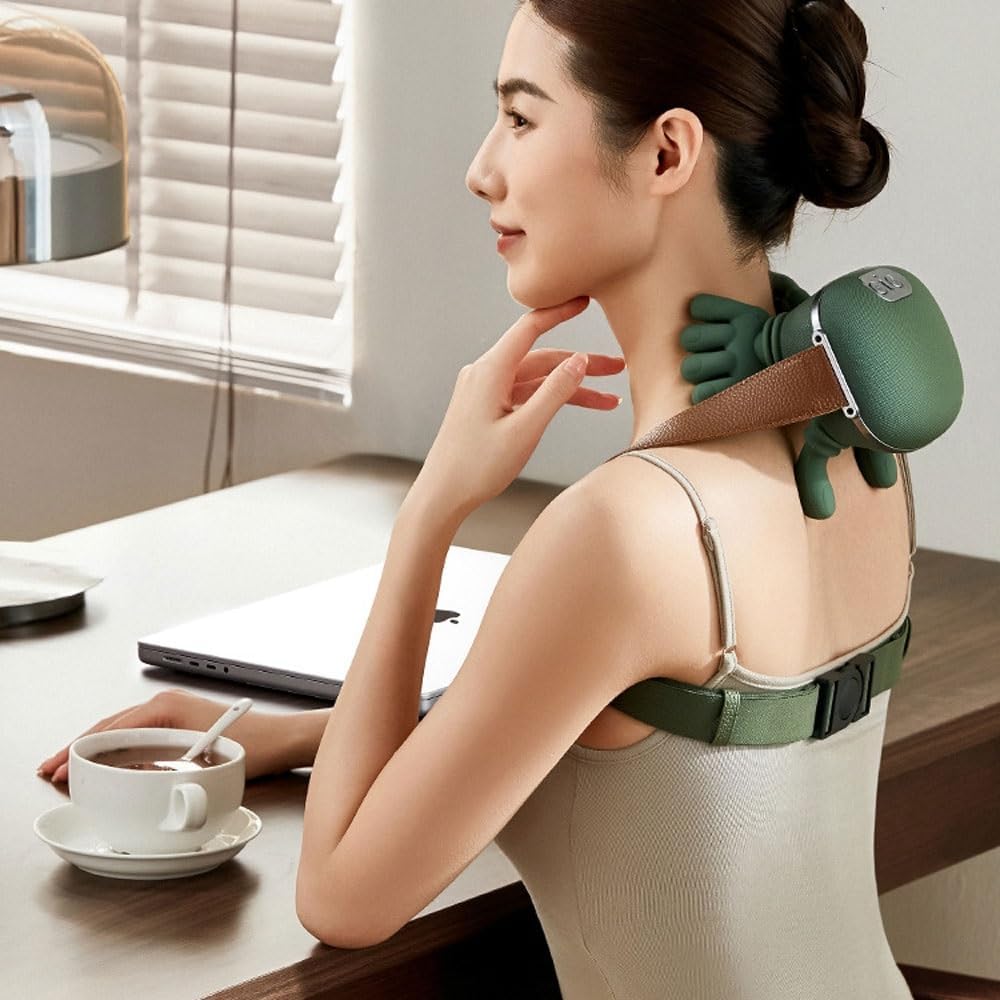 Smart Neck & Shoulder Deep Tissue Massager – Portable Pain Relief Relaxation Device