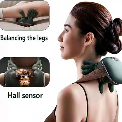 Smart Neck & Shoulder Deep Tissue Massager – Portable Pain Relief Relaxation Device